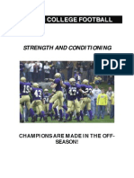 Albion College Strength & Conditioning Manual