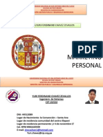 Marcketing Personal Yuri Chavez Zvallos