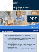 Siebel: Quote To Order Overview