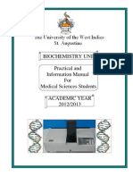 Biochemistry Laboratory Manual-Combined 2012-2013