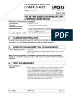 Safety Data Sheet: Identification of The Substance/Preparation and of The Company/Undertaking 1