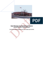 East Ramapo Central School District: Intensive Review of Transportation