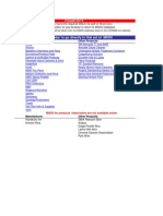 Excel MSDS Database - Pressmans Pride - Chemgon Commercial