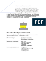 How Does A Piezo-Electric Accelerometer Work?