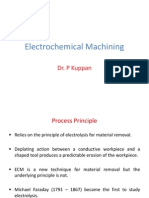 Electrochemical Machining: Dr. P Kuppan