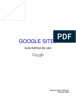 Guia Rapida Google Sites