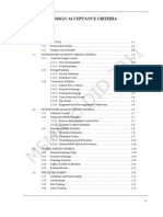 Chapter 1 - Design Acceptance Criteria