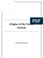 Origins of The Varna System