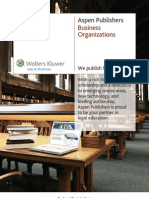 Business Organizations: Aspen Publishers