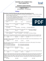 Pre Placement Test 4 TCET