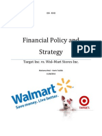 Financial Policy and Strategy