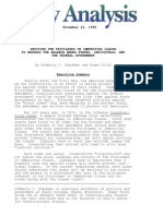 Reviving The Privileges or Immunities Clause To Redress The Balance Among States, Individuals, and The Federal Government, Cato Policy Analysis