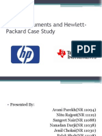 Texas Instruments and Hewlett-Packard