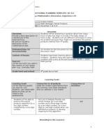 Discussion 4 Math Plan