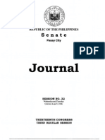 Journal: Senate