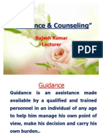 Guidance & Counseling": Rajesh Kumar Lecturer