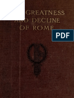 The Greatness and Decline of Rome, VOL 2 Guglielmo Ferrero, Transl. Sir A. E. Zimmern (1908)