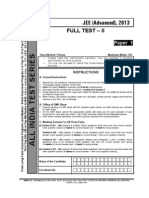 Paper Aits 2013 FT II Jeeadvanced Paper 1