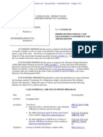 WESTCHESTER SURPLUS LINES INSURANCE COMPANY v. DIVERSIFIED PRODUCTS MANUFACTURING, INC. Et Al ADR Scheduling Order