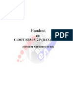 Handout On: C-Dot SBM 512P (Rax) - Vol 1