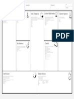 Business Model Canvas Poster