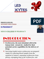 Resealed Erythrocytes