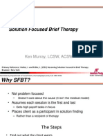 Solution Focused Therapy