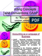 Accounting Concepts and Conventions