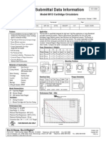 Submittal Data Information Model 0013 Cartridge Circulator