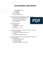 Electrónica de Potencia Tiristor