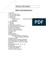 Total Station Notes