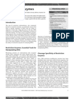 Restriction Enzymes PDF