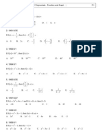 Hkcee Mathematics - 4.1 Polynomials - Function and Graph - P.1