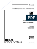 Kohler tp6805 14/20RESA/L Service Manual