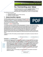 Paragraphs Connecting Ideas PDF