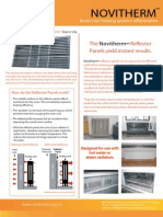 Novitherm Heat Reflector Panels