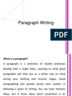 Paragraph Writing