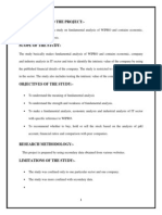 Fundamental Analysis Ofwipro