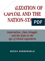 Globalization of Capital The Nation-State by Berch Berberoglu