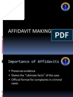 Affidavit Making2