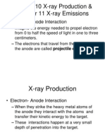 Week 3 A Chapter 10 & 11 X-Ray Production and Emission 79