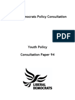 Liberal Democrats Policy Consultation