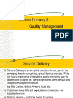 Chapter 3. Service Delivery & Quality Management