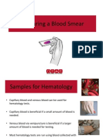  Preparing A Blood Smear