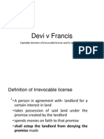 Devi V Francis