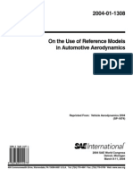 SAE Reference Bodies For Vehicle Aerodynamics