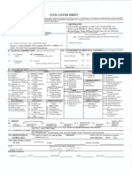 Civil Cover Sheet: Ii. Basis of Jurisdiction