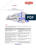Creativity Is Great - Worksheet PDF