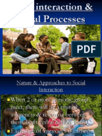 Social Interaction and Social Processes