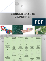 Career Path in Marketing